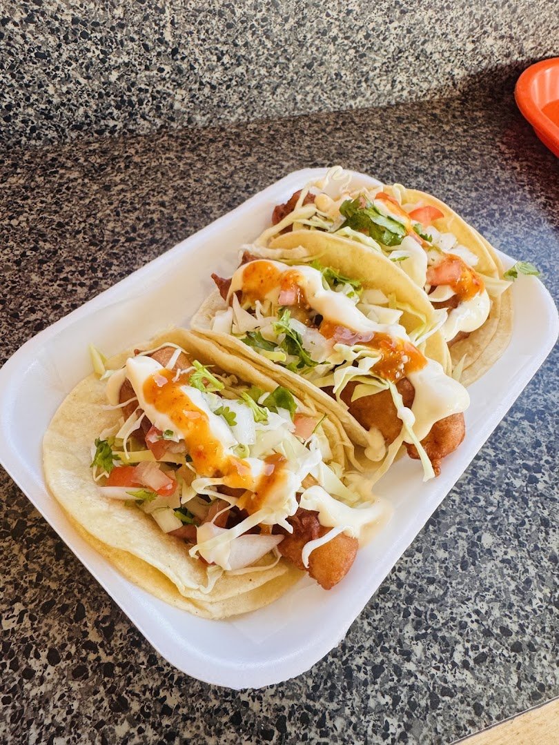 Exterior view of a Mexican restaurant in Pomona.