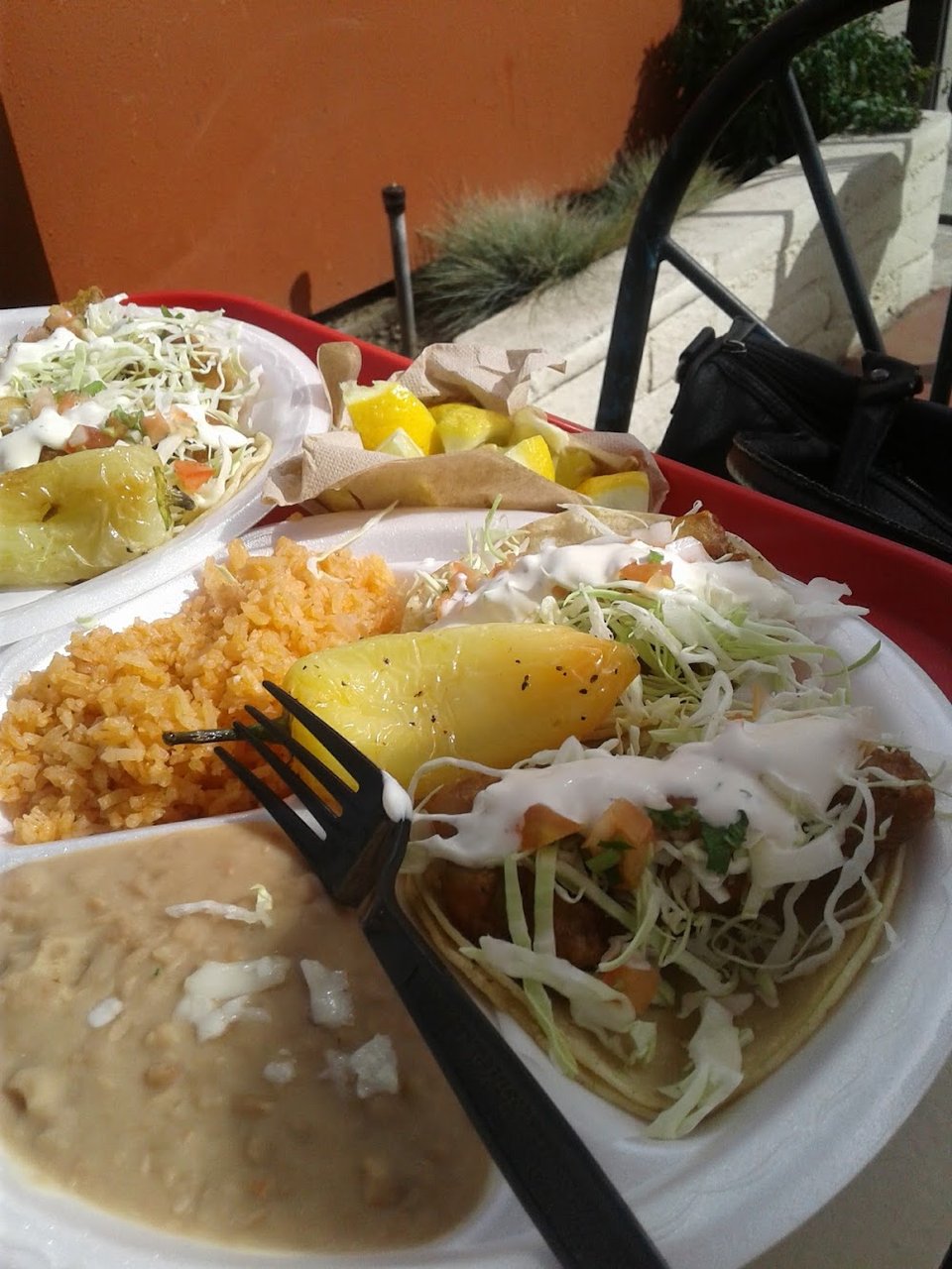 Mexican menu with tortas, nachos, and horchata.